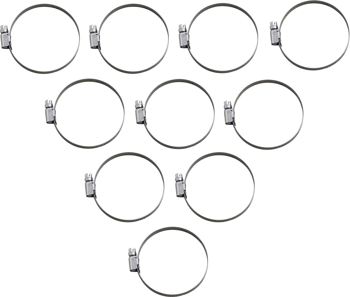 Parts Unlimited Hose Clamp Embossed 50 70