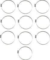 Parts Unlimited Hose Clamp Emb Ss 100 120
