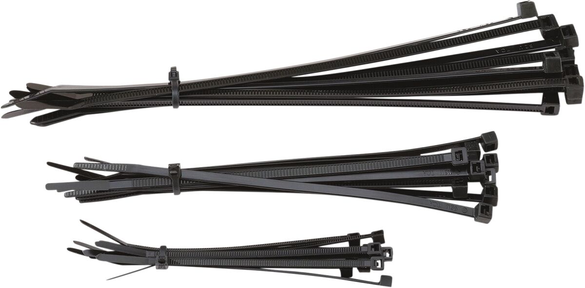 Moose Offroad Hard Parts Cable Ties Mse Black 30 Pk