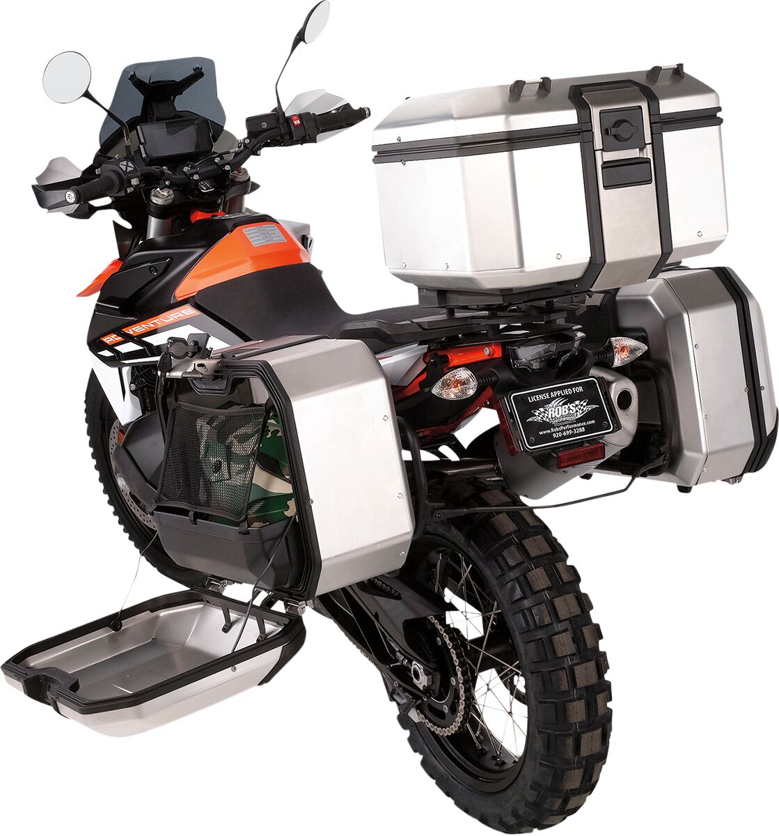Moose Offroad Hard Parts Terra Case 36 Right Sil