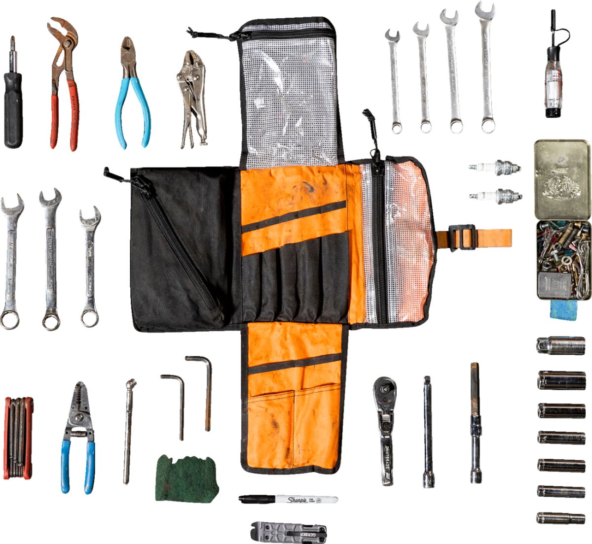 Biltwell Tool Roll Exfil 0 Gen 2 Black
