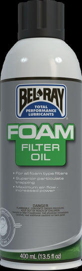Bel Ray Oil Foam Filter Spray 400 Ml