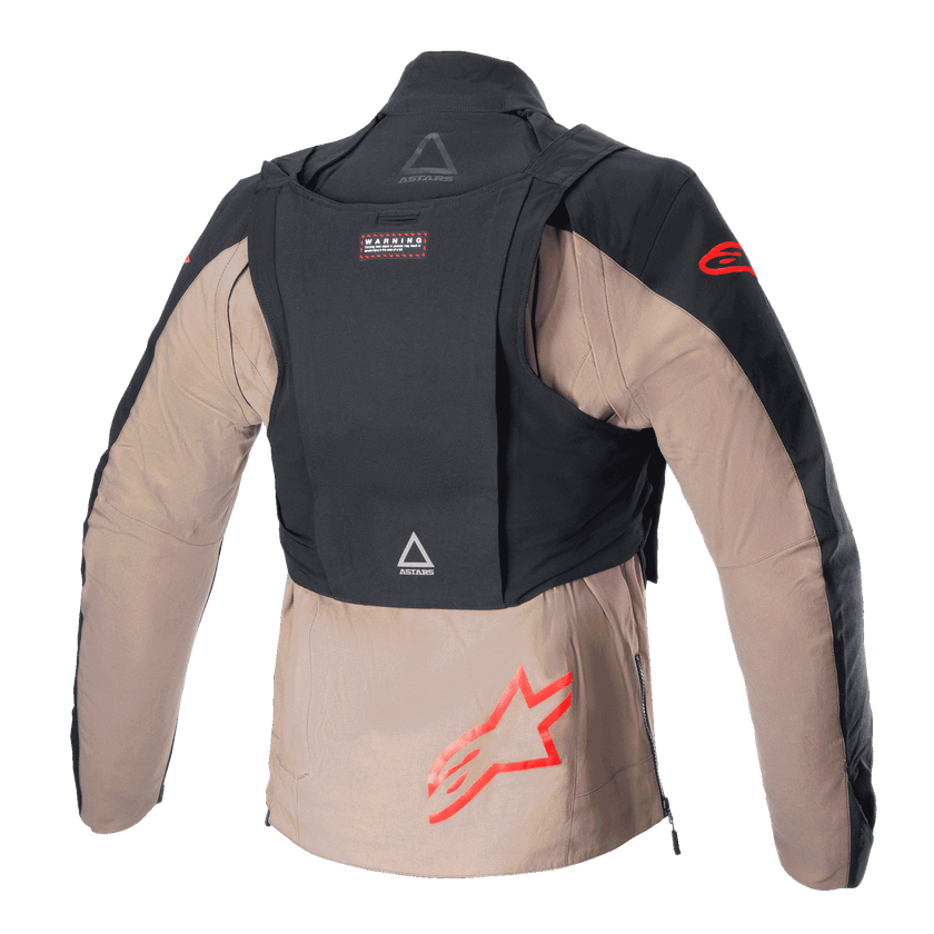 Techdura Jacket, Black & Falcon Brown