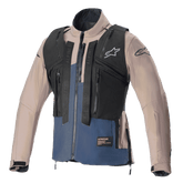 Techdura Jacket, Falcon Brown & Night Navy