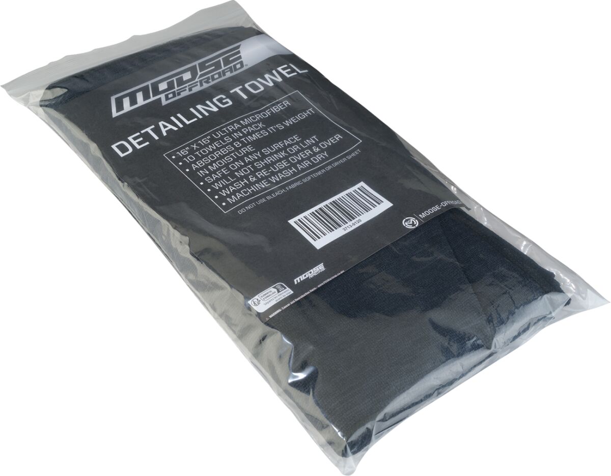 Moose Offroad Hard Parts Pro Reusable Microfiber Towels