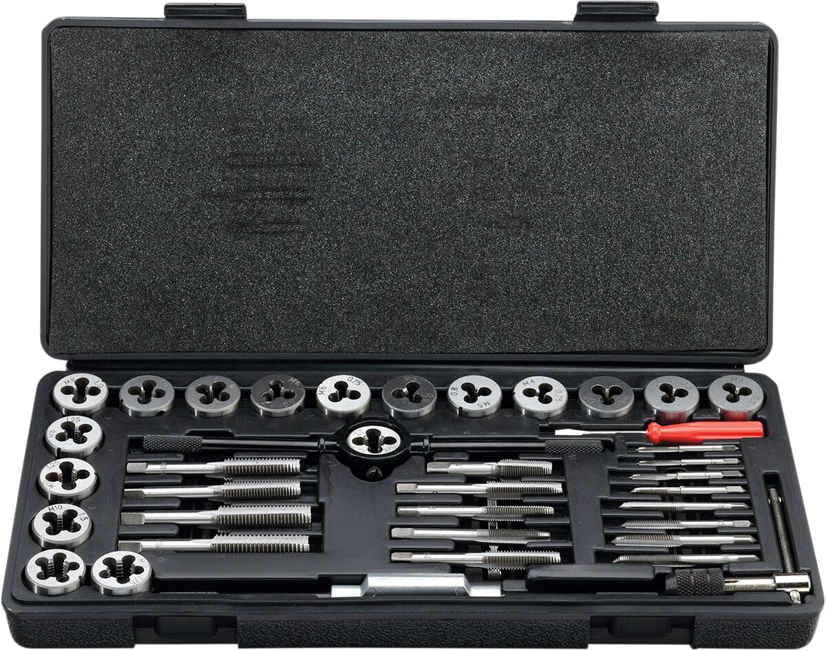Moose Offroad Hard Parts Tap & Die Metric 40 Pc