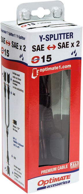 Tecmate Chrgr Y Split No Fuse O15