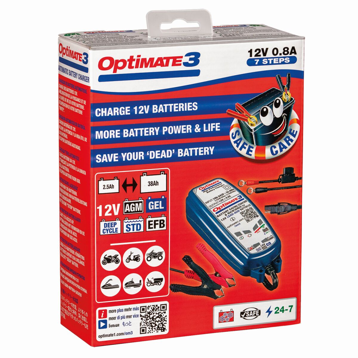 Tecmate Charger Optimate 3