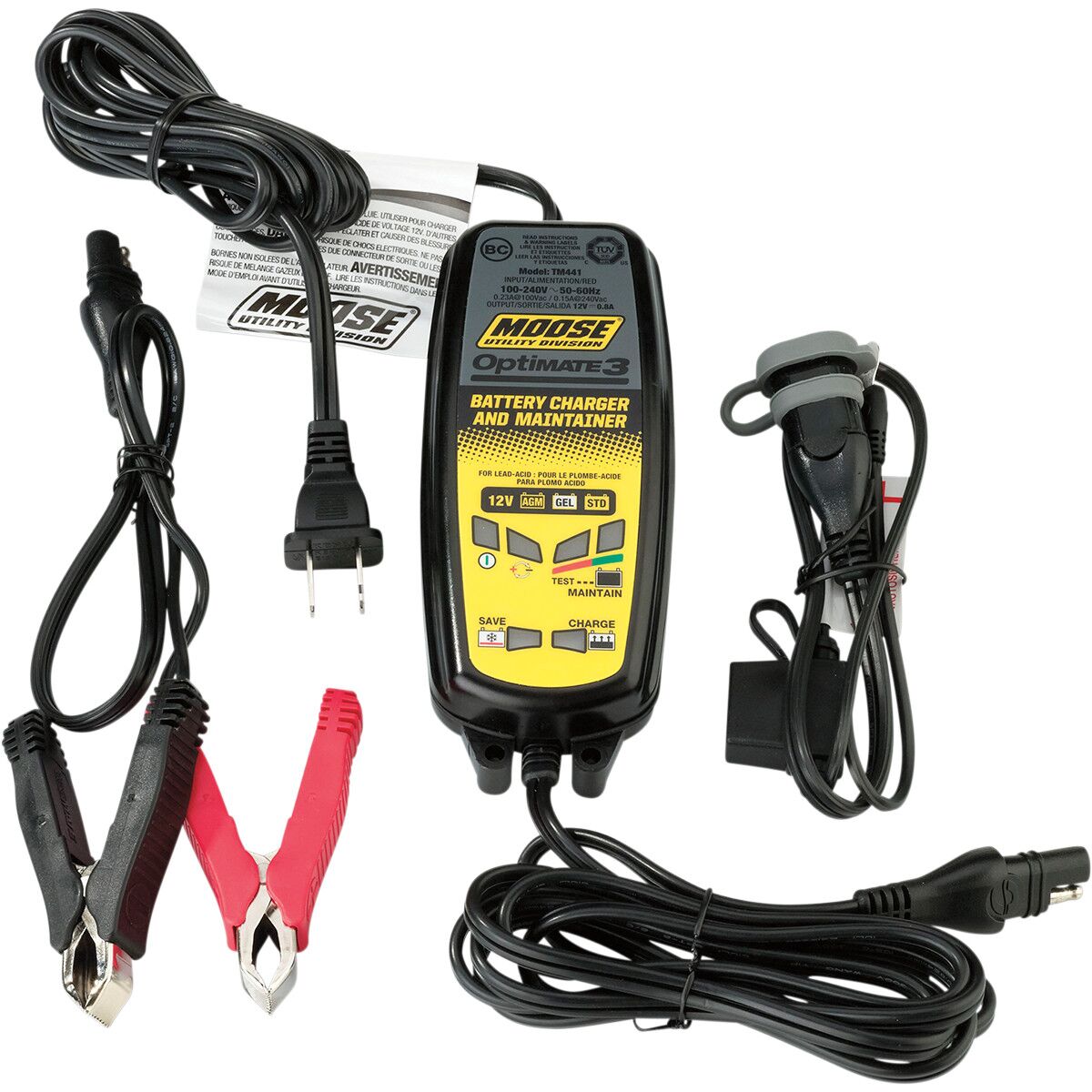 Moose Offroad Four Wheel Charger Eu Optimate3 Mud