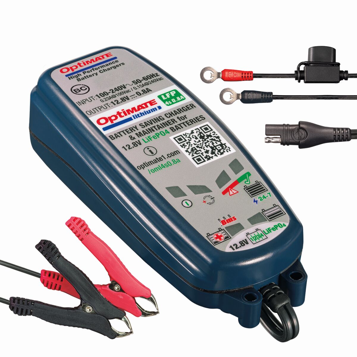 Tecmate Charger Opt Lithium 0.8 A