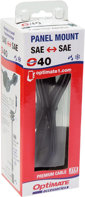 Tecmate Sae Sockt M18 Panel Mount