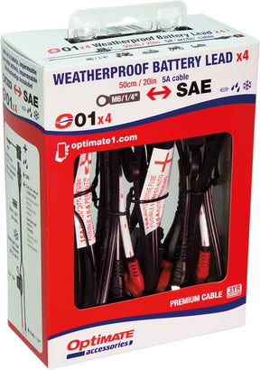 Tecmate Cord O1 4 Pack 1/4 Rng