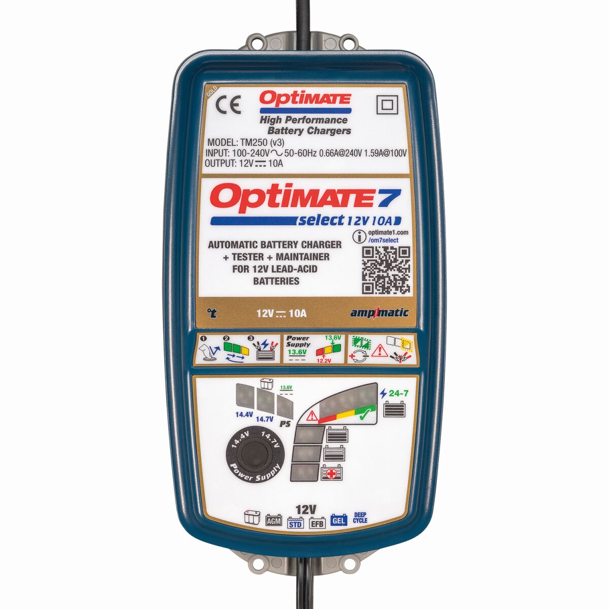 Tecmate Optimate 7 Slct Pwr Suply