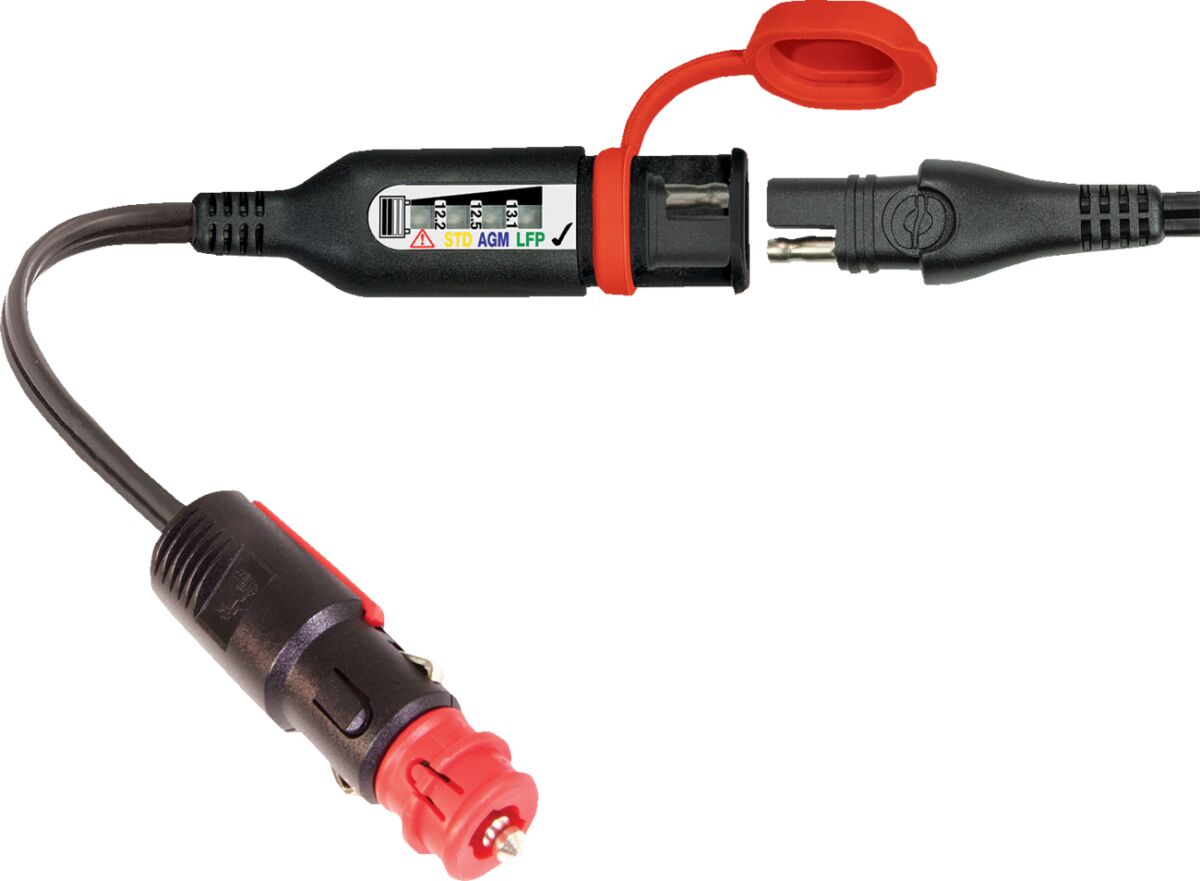 Tecmate Volt Tester 4 Led Auto/Din