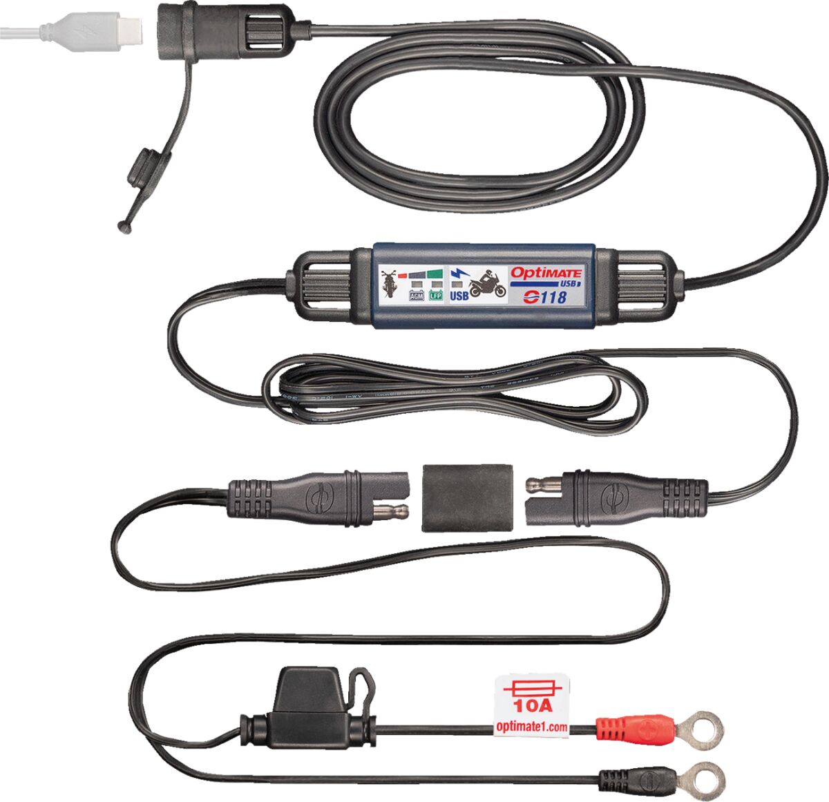 Tecmate Charger Usb C 3.3 A Sae