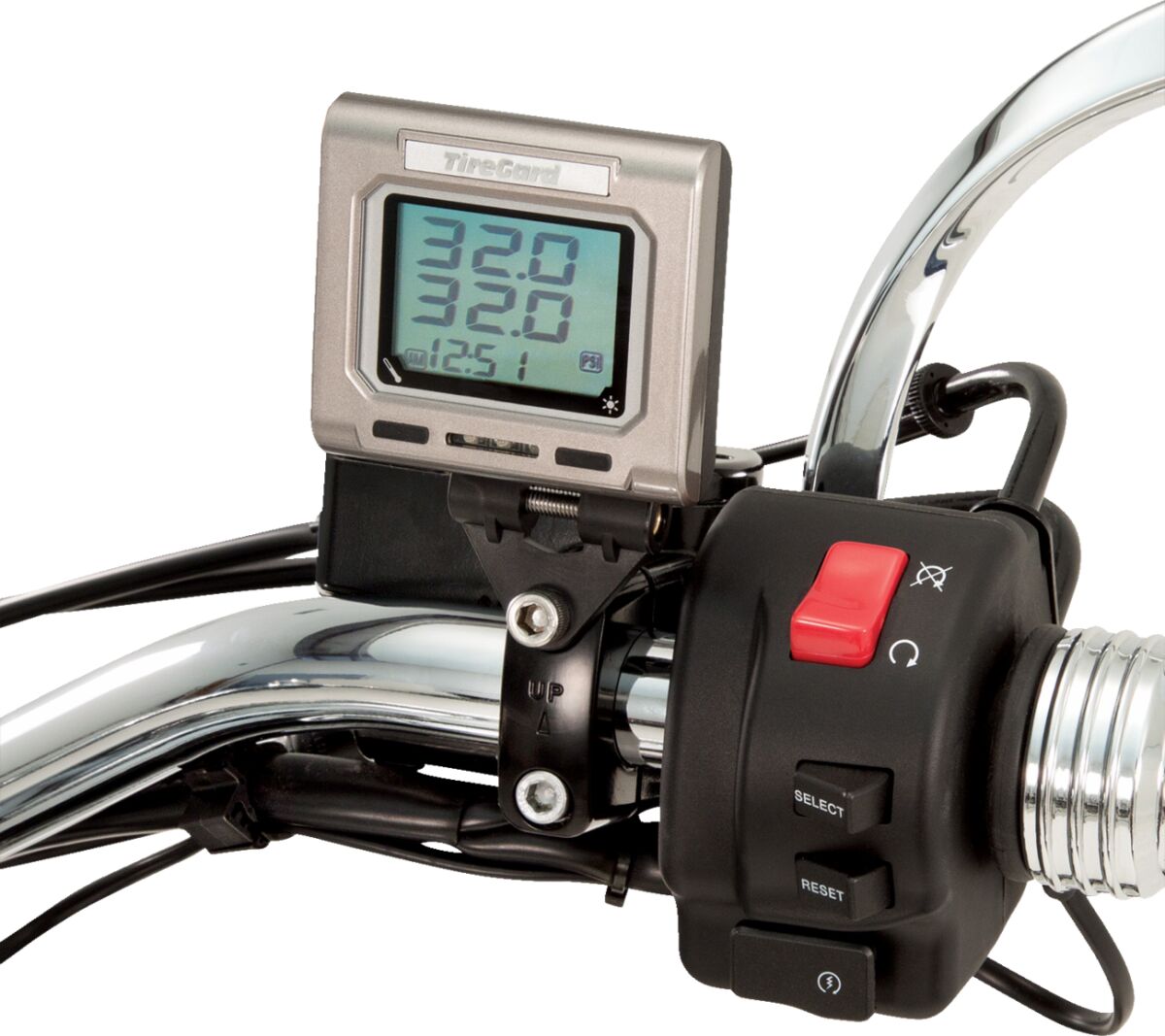 Show Chrome Handlebar Tpms