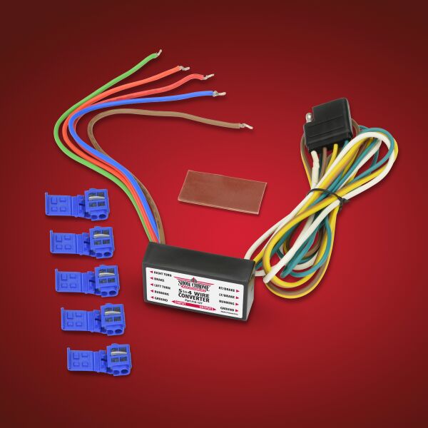 Show Chrome 5 4 Trailer Wire Cnvrtr