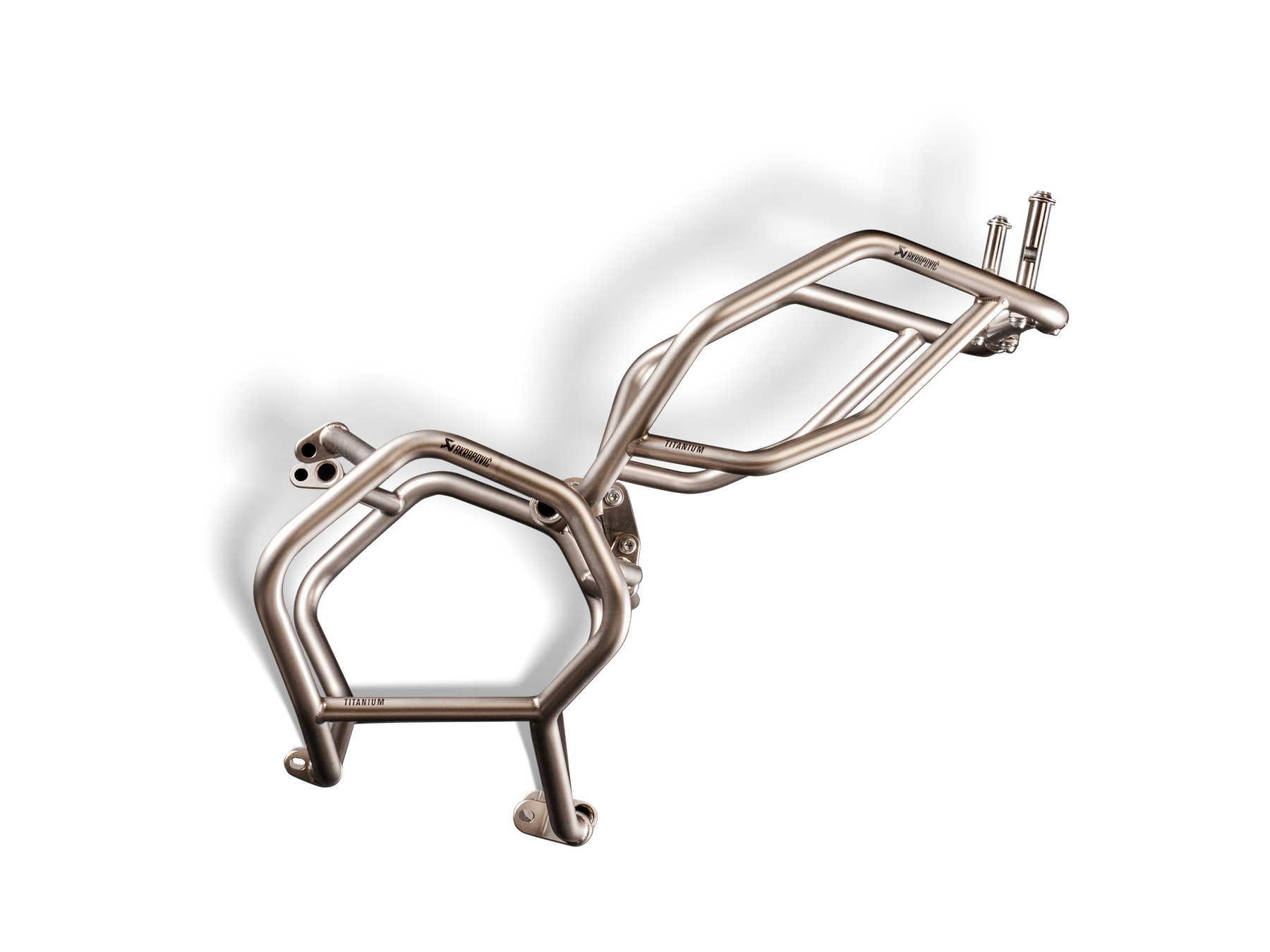 Upper Protection Bar Set Titanium - 19-24 BMW R 1250 GS