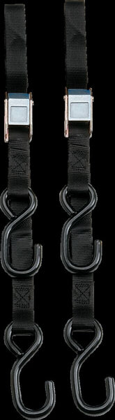 Parts Unlimited Tie Down 1.5 Std Blk Pr