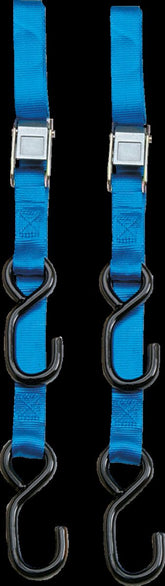 Parts Unlimited Tie Down 1.5 Std Blu Pr