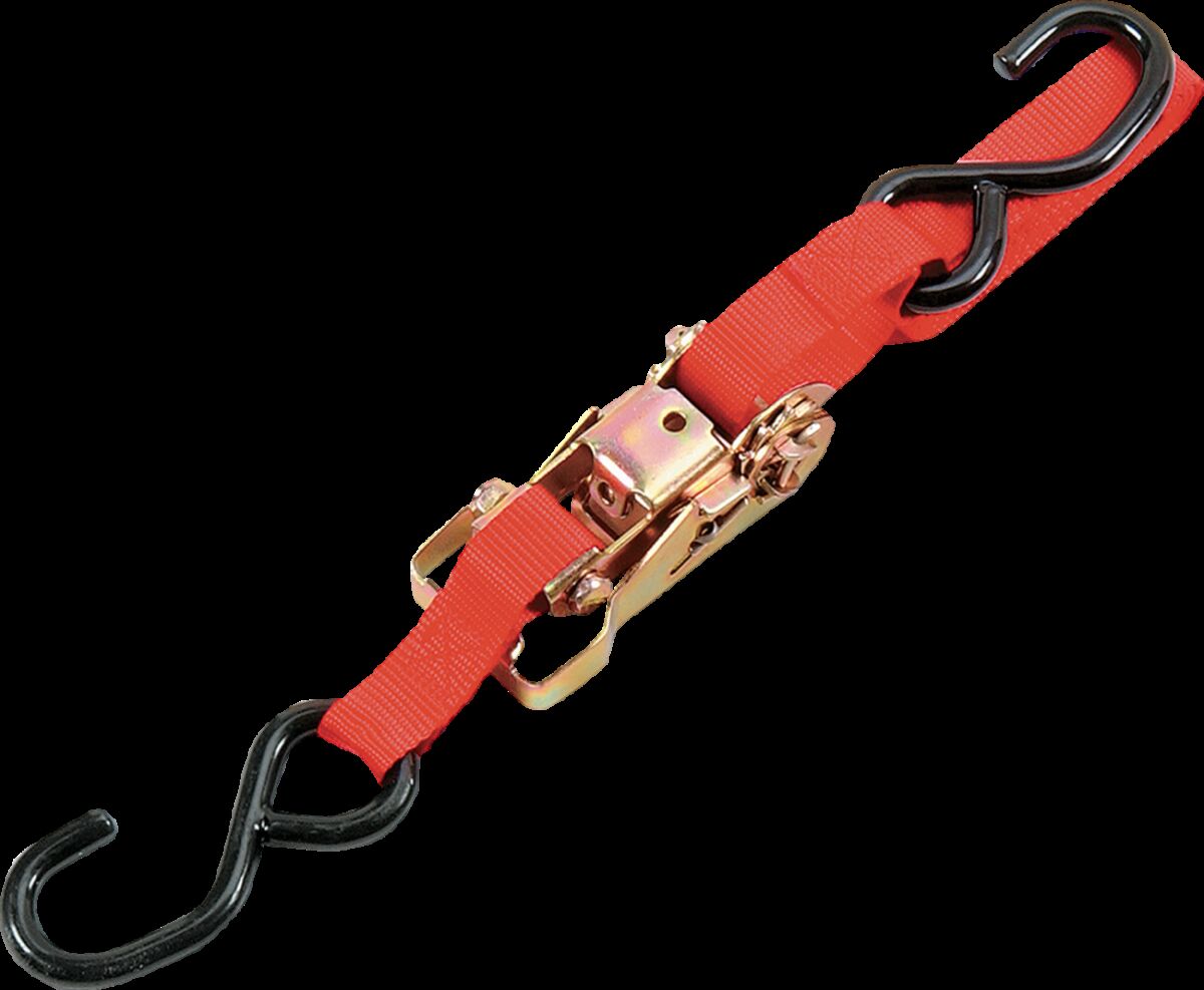 Parts Unlimited Tie Down 1.5 Ratchet Red