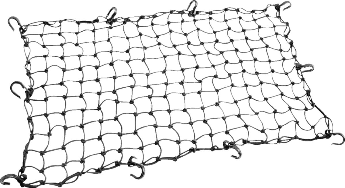 Moose Offroad Four Wheel Cargo Net Adjustable Black 24 X