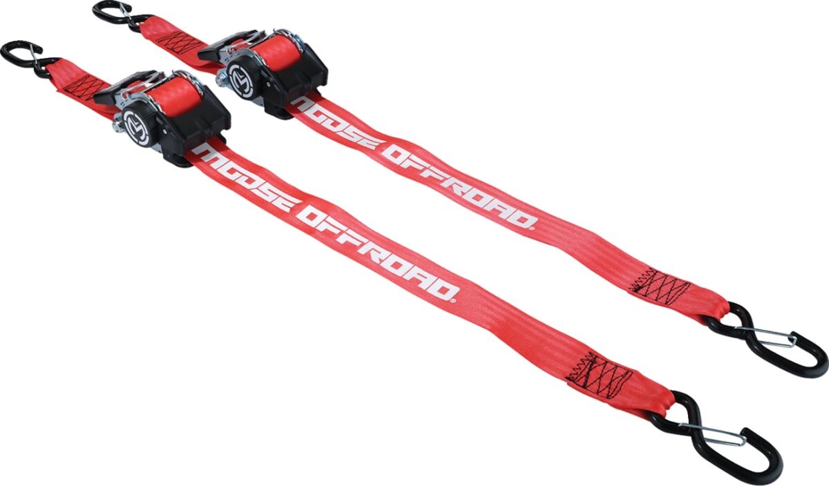 Moose Offroad Hard Parts Tie Down 2x10' Retractable Rat
