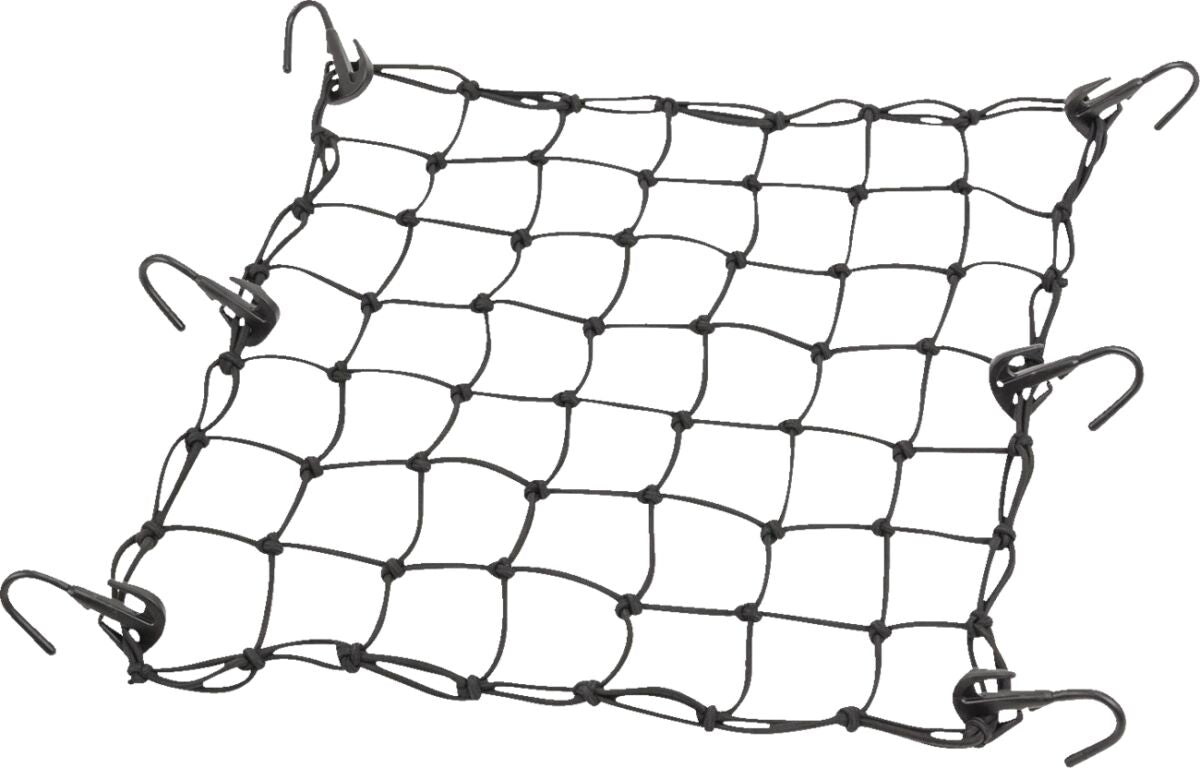 Moose Offroad Hard Parts Cargo Net Adjustable Black 15 X