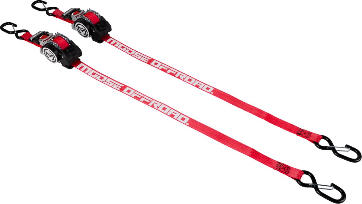 Moose Offroad Hard Parts Tie Down 1x10' Retractable Rat