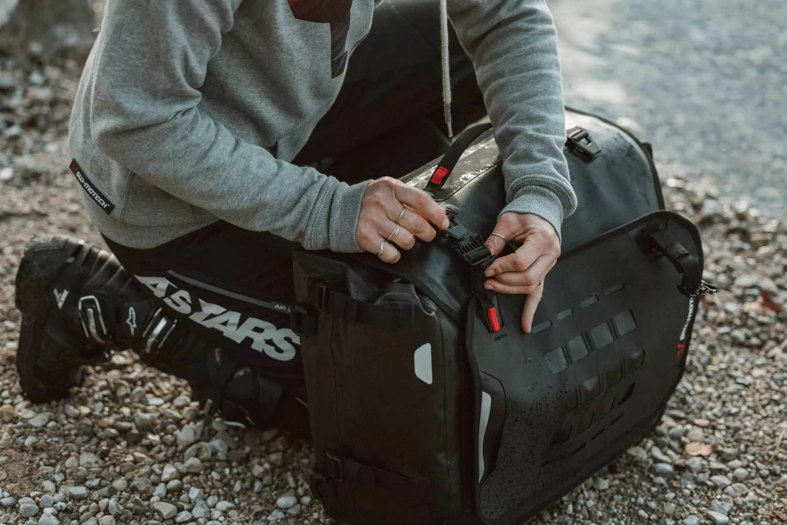 SysBag WP L with Adapter Plate Left (Waterproof) - 27-40 Liters