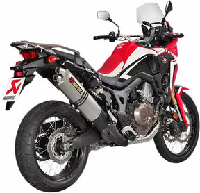 Slip-On Line Titanium, Grey - 16-19 Honda Africa Twin / Adventure Sports