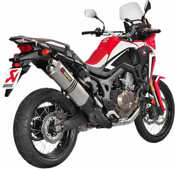 Slip-On Line Titanium, Grey - 16-19 Honda Africa Twin / Adventure Sports