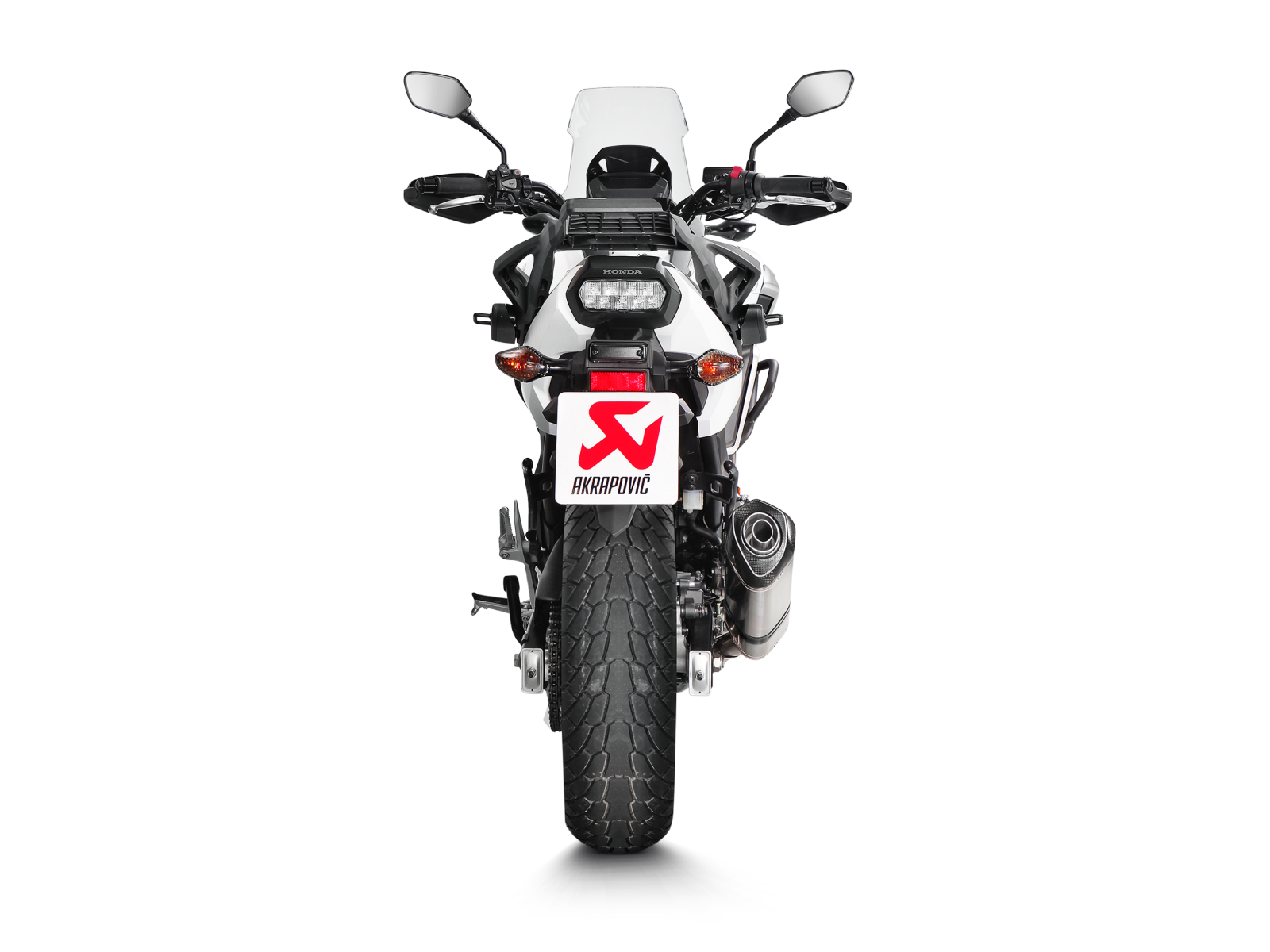 Silencieux titane gris  - Honda  NC700/ NC750X