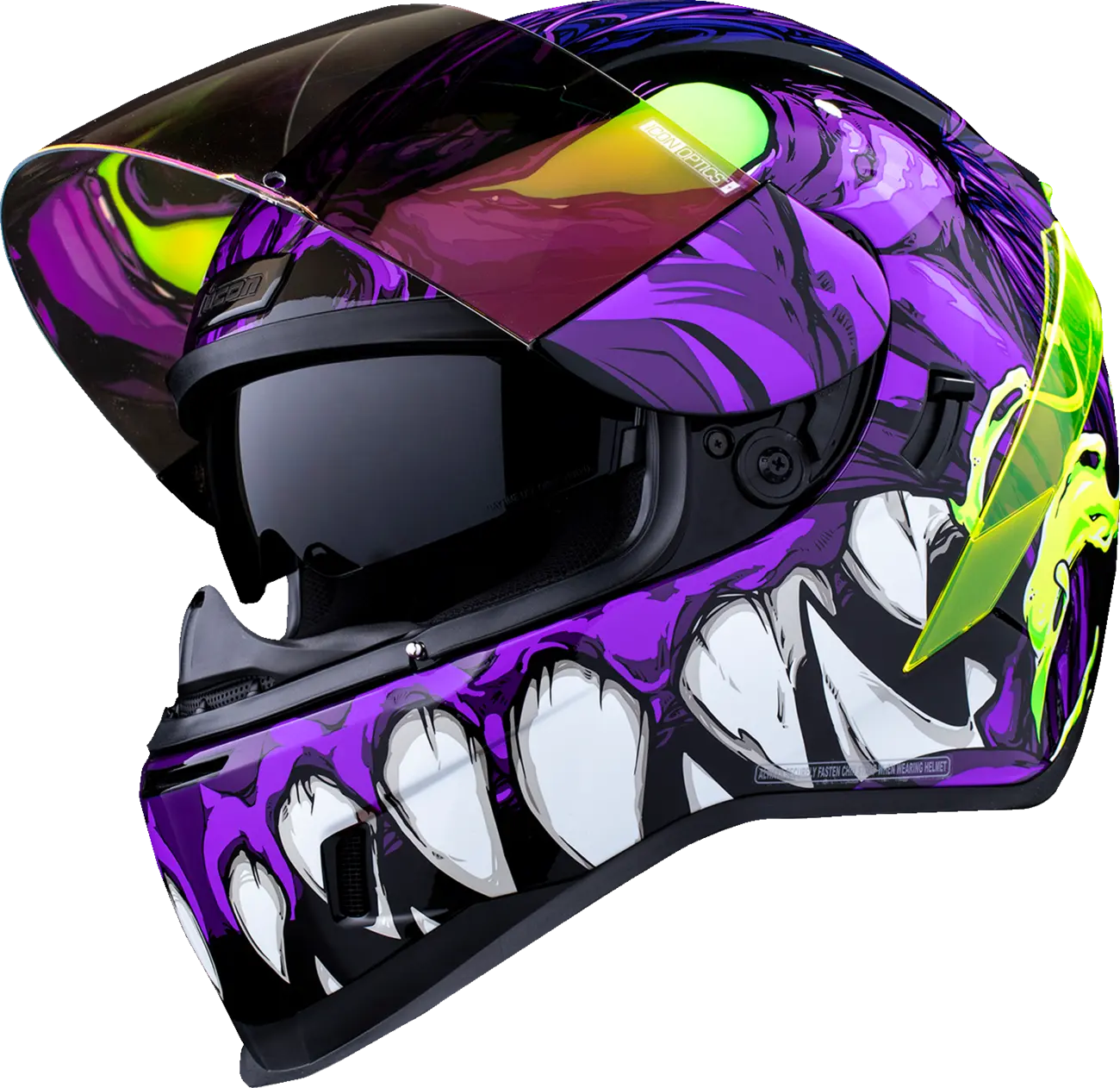 Purple Full Face Helmet Icon