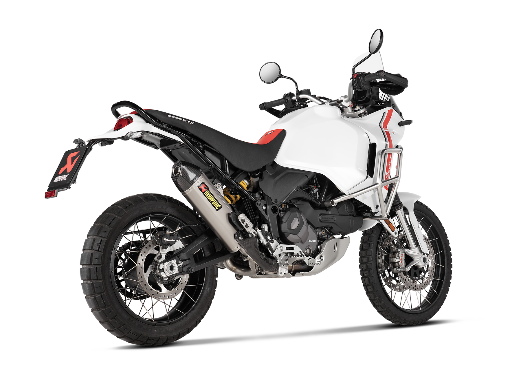 Tube de liaison / collecteur inox - Ducati  DesertX