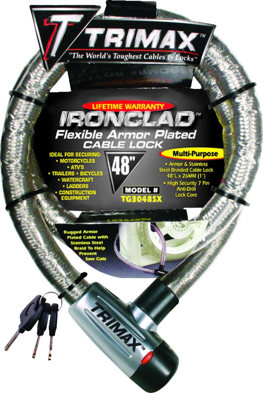Trimax Lock Braided Cable 48