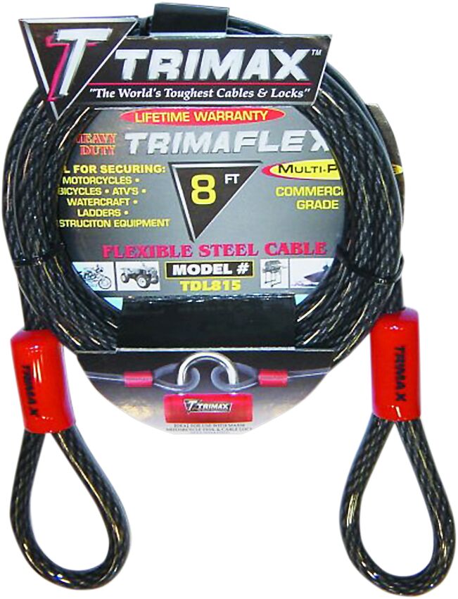 Trimax Lock Cable 8'