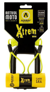 Auvray U Lock Xtrem Mini Sra Black/Ye