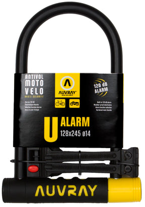 Auvray U Lock Alarm 128 X245 Dia14