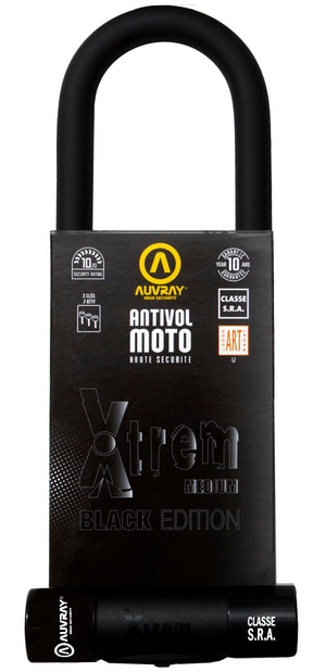Auvray U Lock Xtreme Medium Black Edi