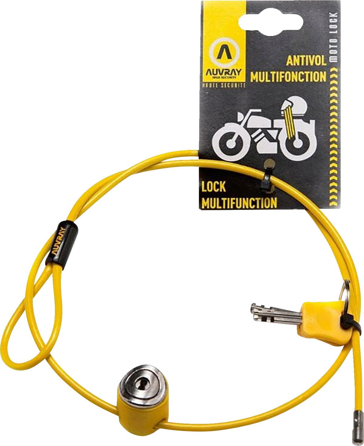 Auvray Lock Multifunction Len90 Dia4