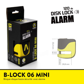 Auvray Block Disc Lock Alarm B Lock 0