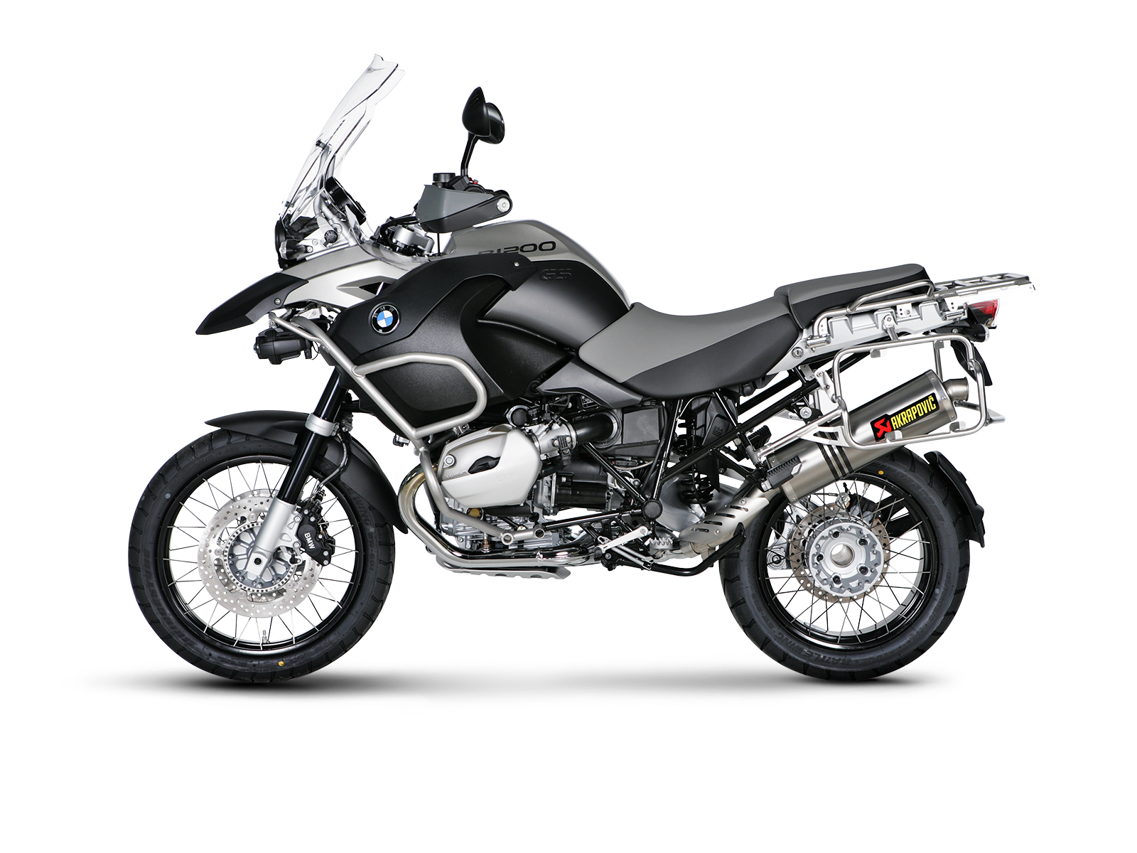 Slip-On Line Titanium, Grey - 04-09 BMW R 1200 GS / Adventure