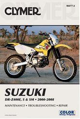 Clymer Manual Su Dr Z400 2000 12