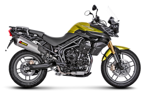 Slip-On Line Titanium, Grey - 11-16 Triumph Tiger 800