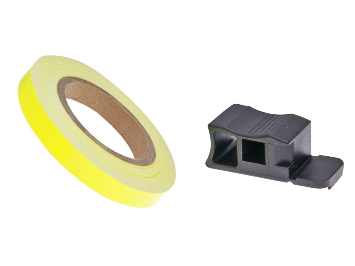 101 Octane Rim Tape 6 M X 7 Mm Neon Yellow