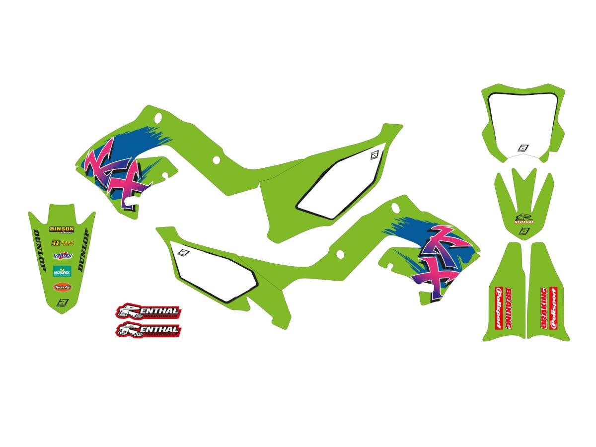 Blackbird Racing Graphic W/S Retro Kx