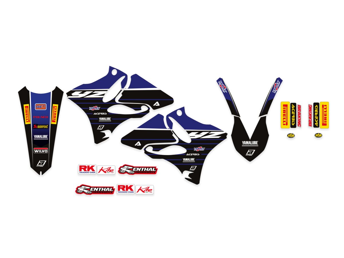 Blackbird Racing Graphic W/S Cvr Yam 21