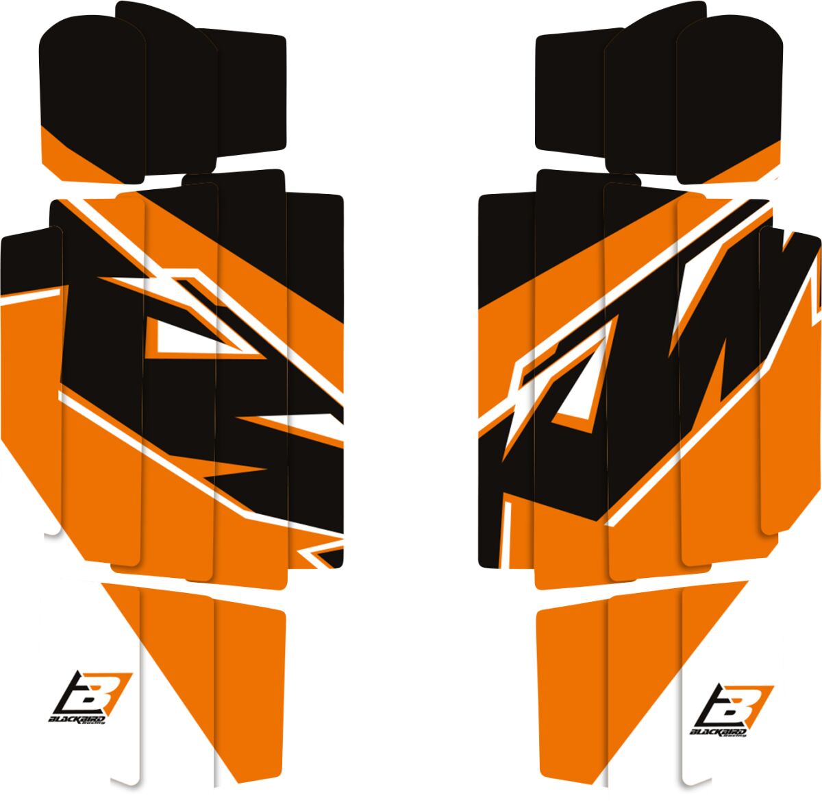 Blackbird Racing Rad Louver Ktm Trophy22