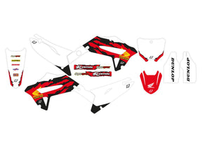 Blackbird Racing Graphic Kit Retro Crf 21